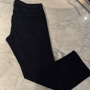 Outerknown SEA Black Denim Jeans Men W34 L30 • Sustainable Organic Cotton